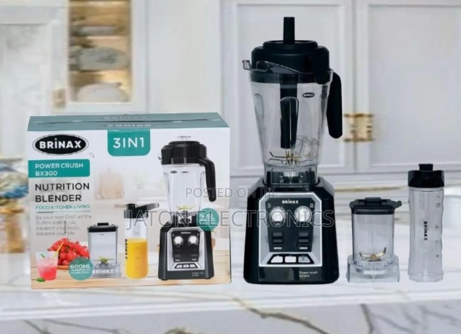 Brinax 3in1 Nutrition Blender || Bx300