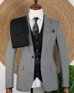 Black and Grey Mix Suits