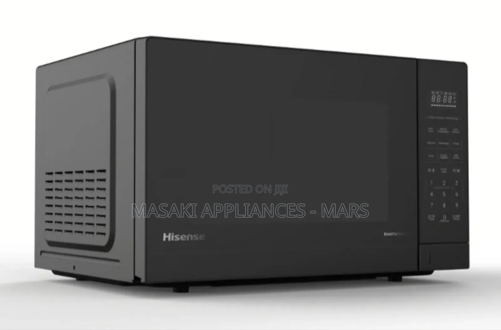 New Hisense H45mobs5xv | 45litres Inverter Black Microwave