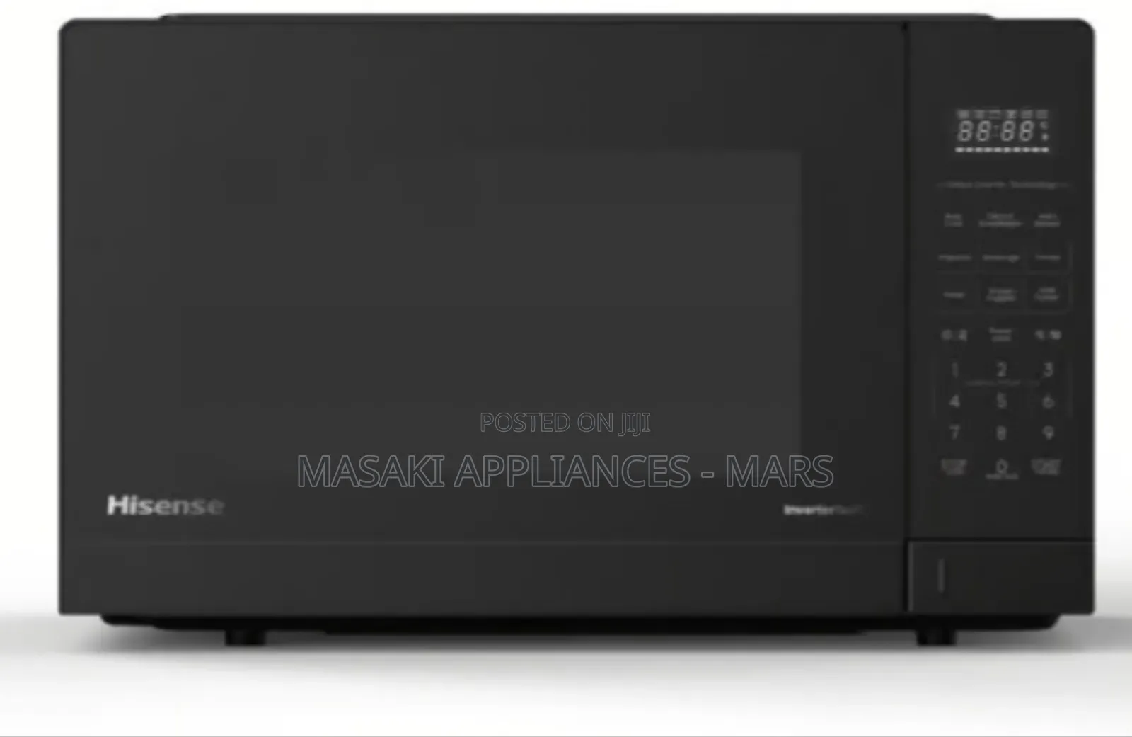 New Hisense H45mobs5xv | 45litres Inverter Black Microwave
