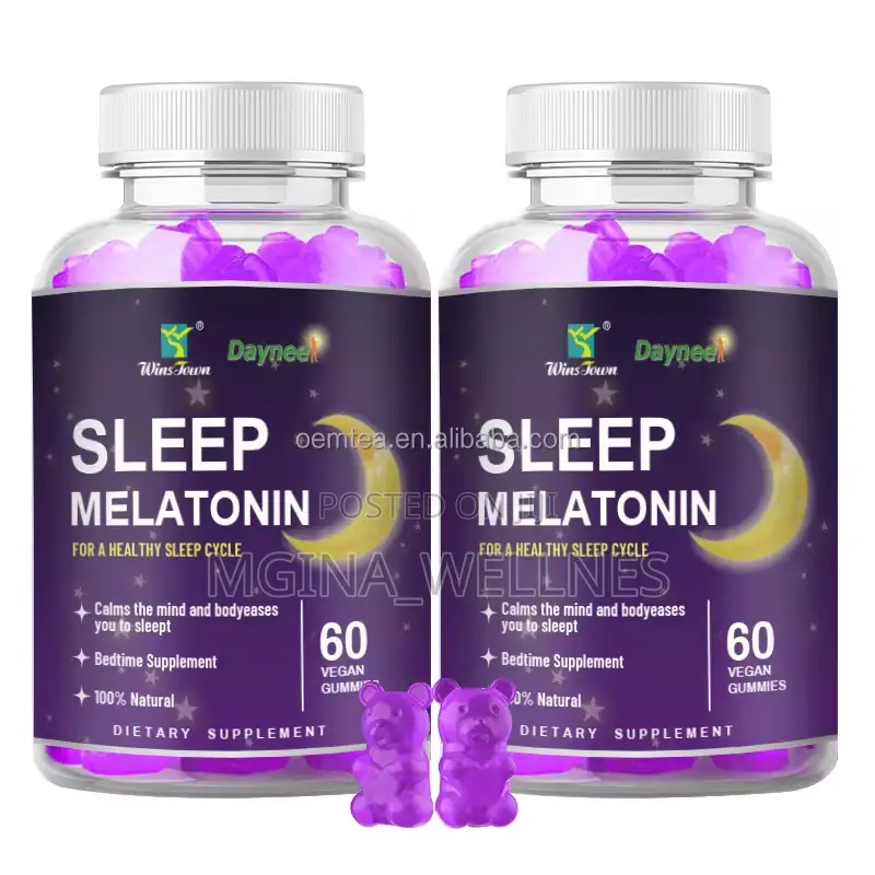 Sleep Melatonin Gummies, Natural Support Healthy Sleep