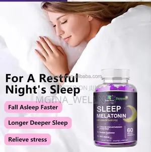 Sleep Melatonin Gummies, Natural Support Healthy Sleep