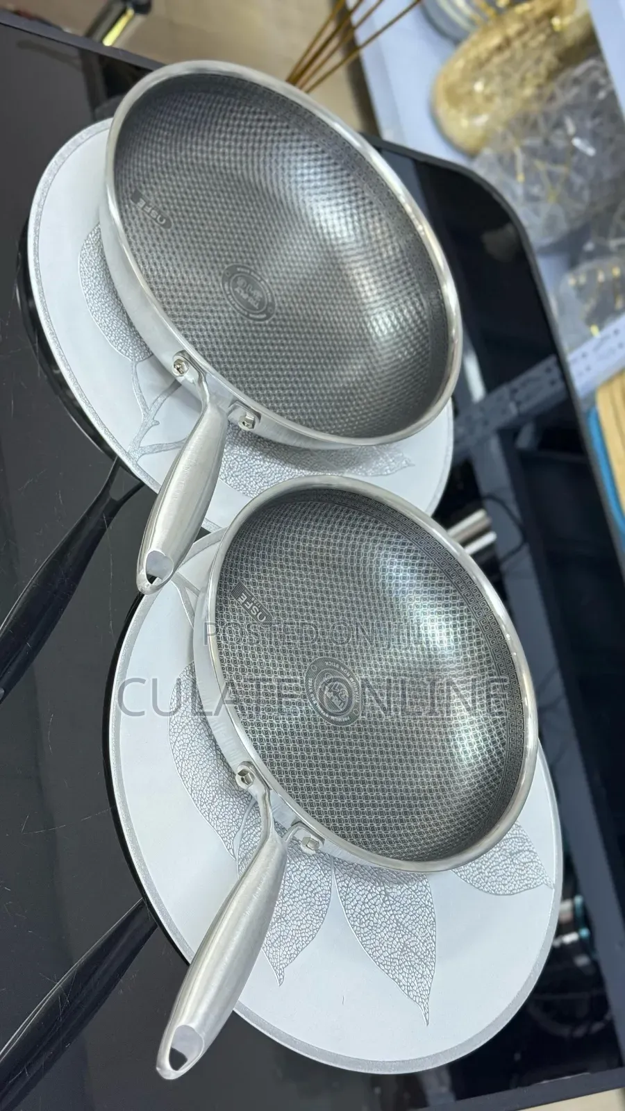2pcs Osfe Frying Pan Non-Stick Set