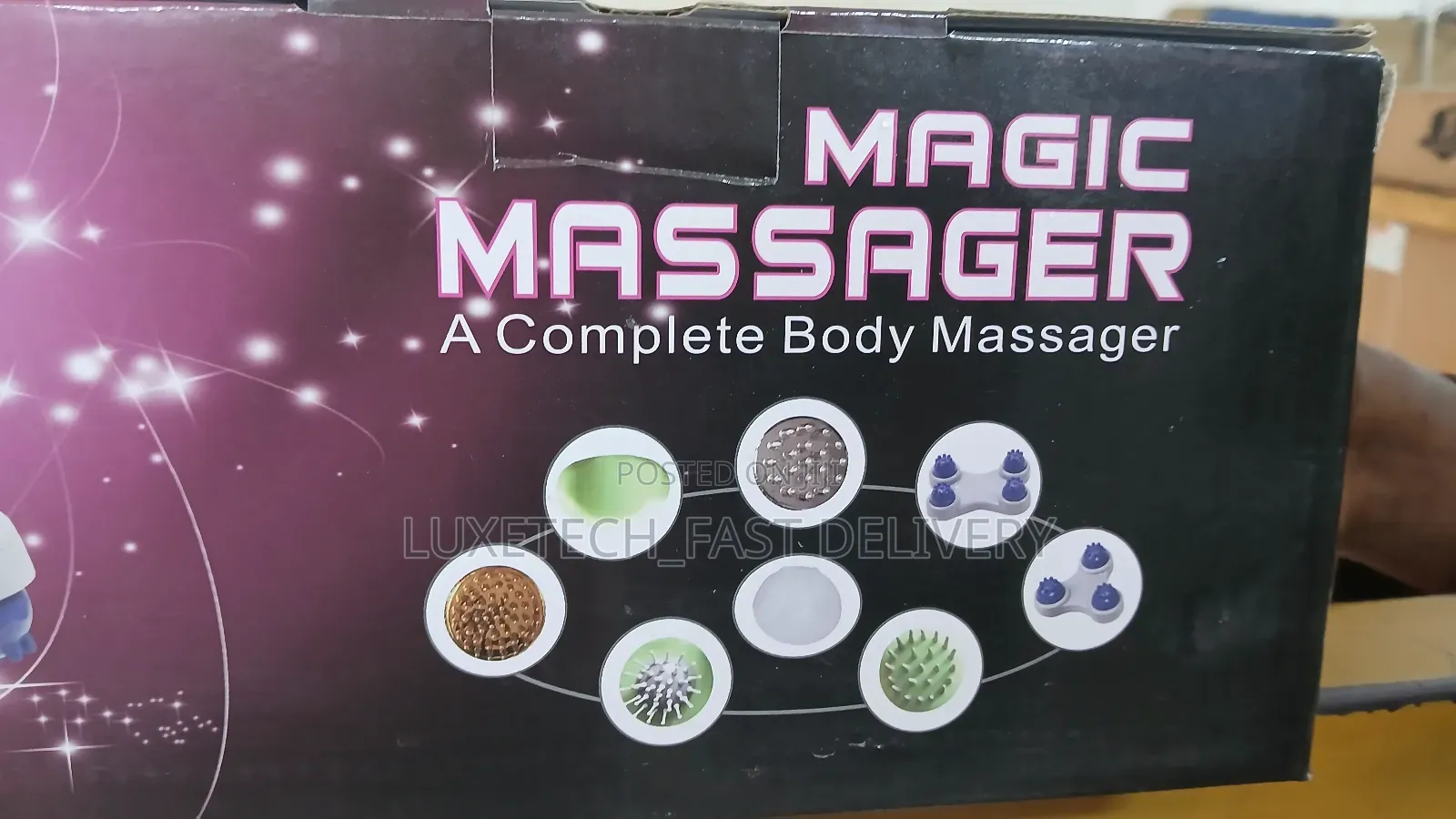 Magic Massager With 8 Heads for Full-Body Massage
