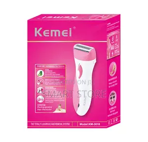 Kemei Km-3018 Electric Rechargeable Lady Shaver Hair Remover