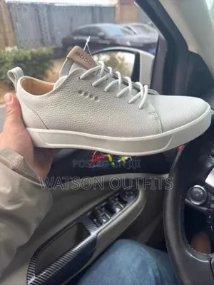 Men's White Leather Materials Shoes From Turkey