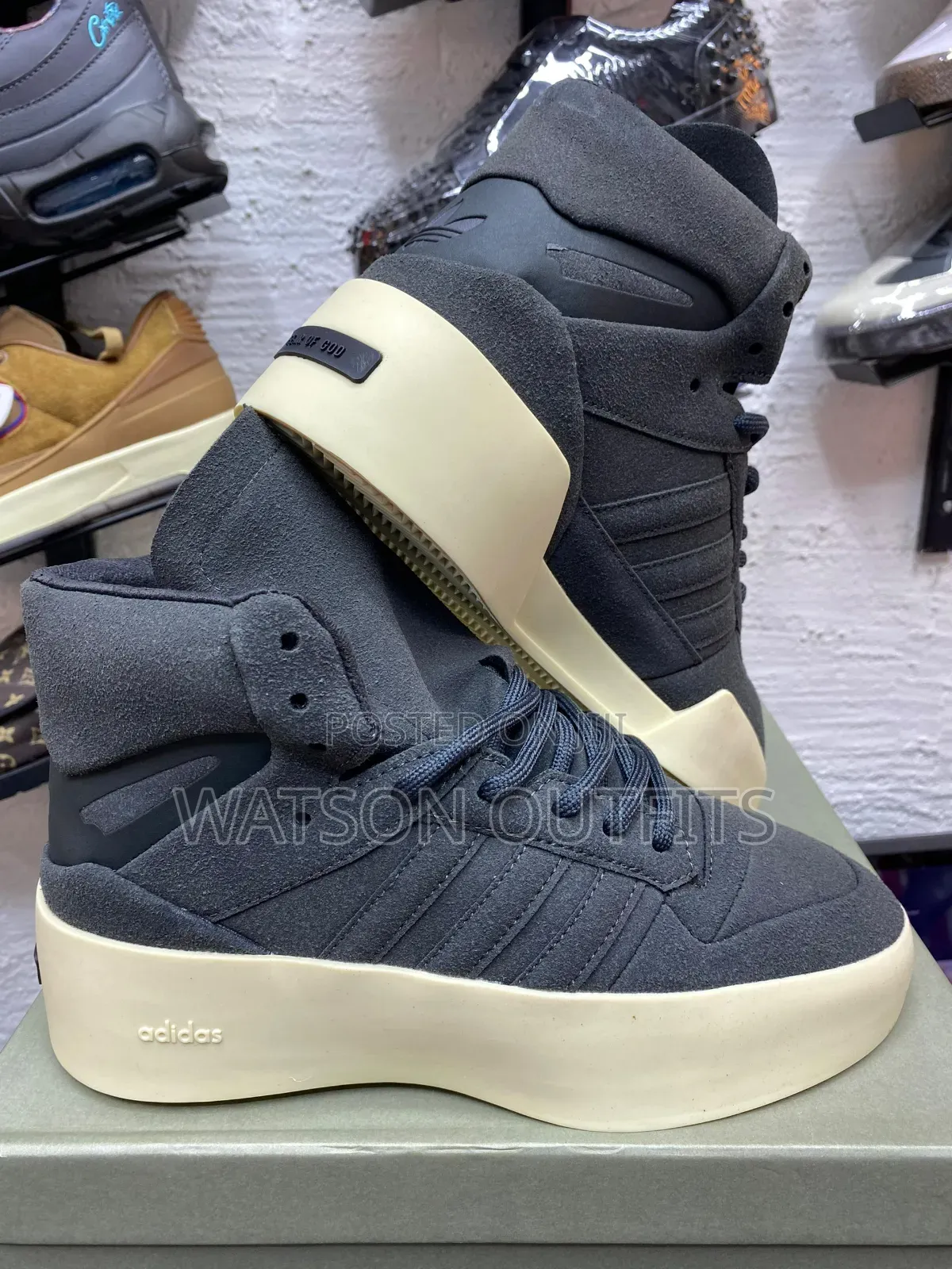 Men's High Cut Adidas Sneakers
