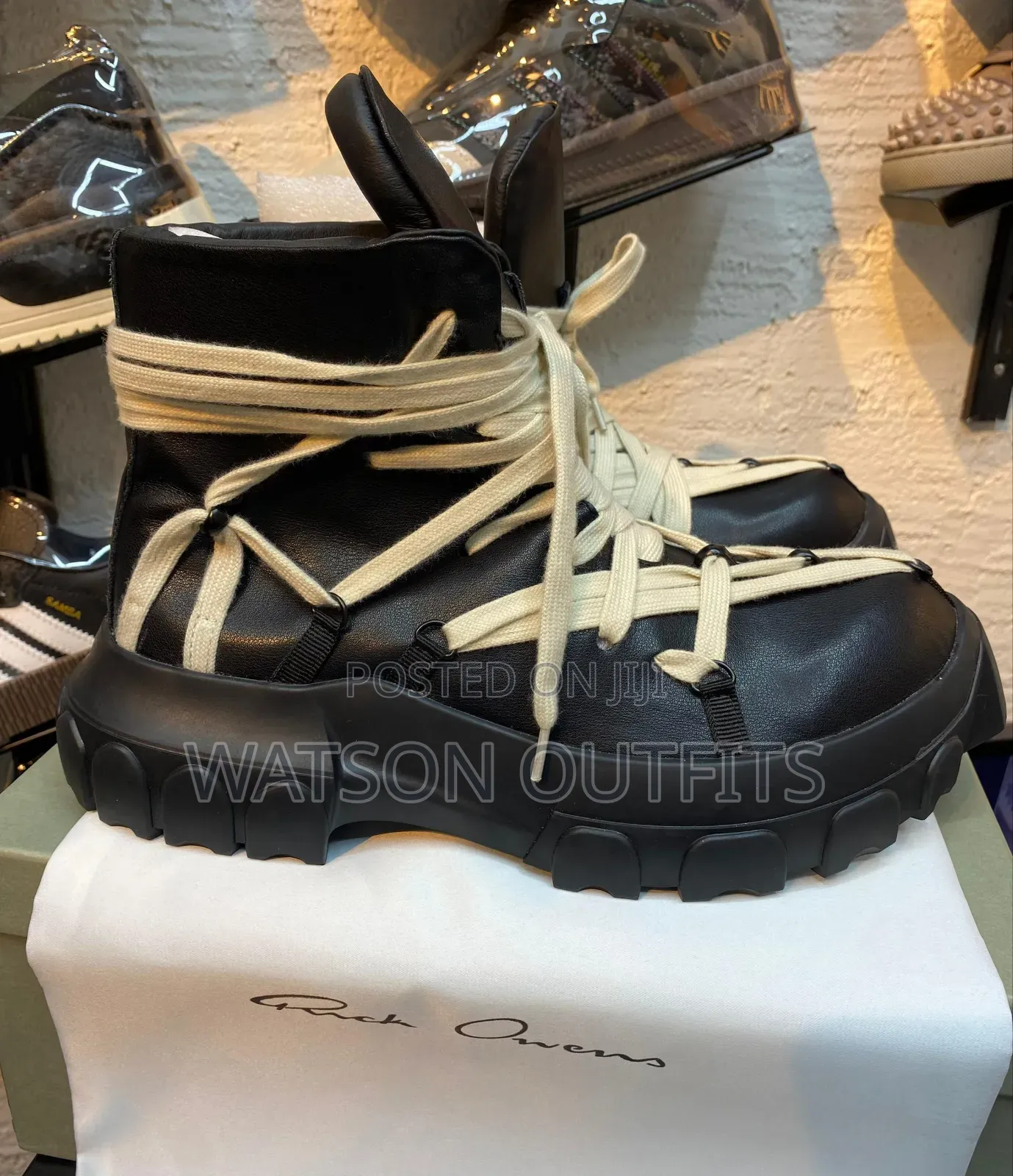 Men's Sneakers Boots Za Ngozi Original