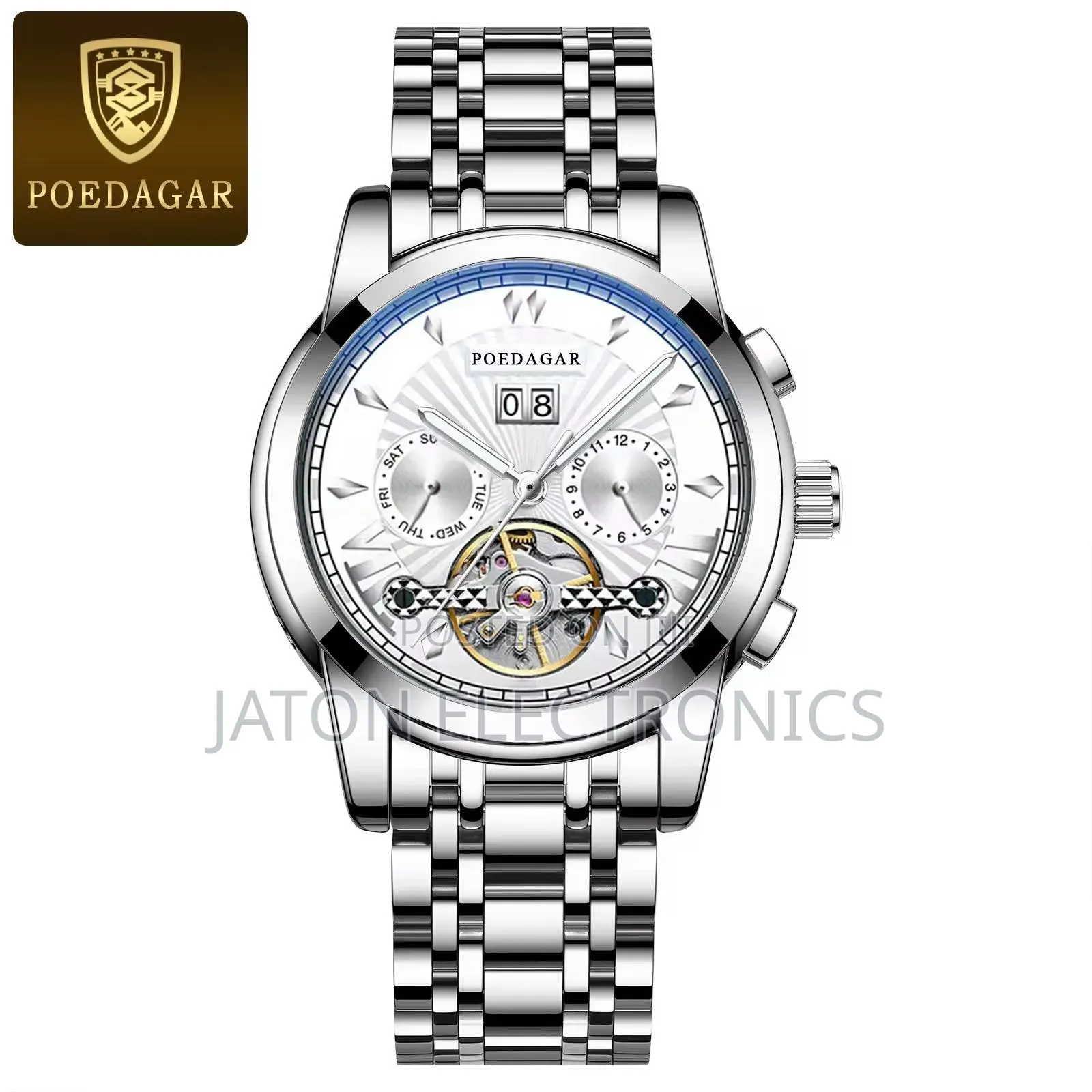 P O E D G a R Automatic Watch New