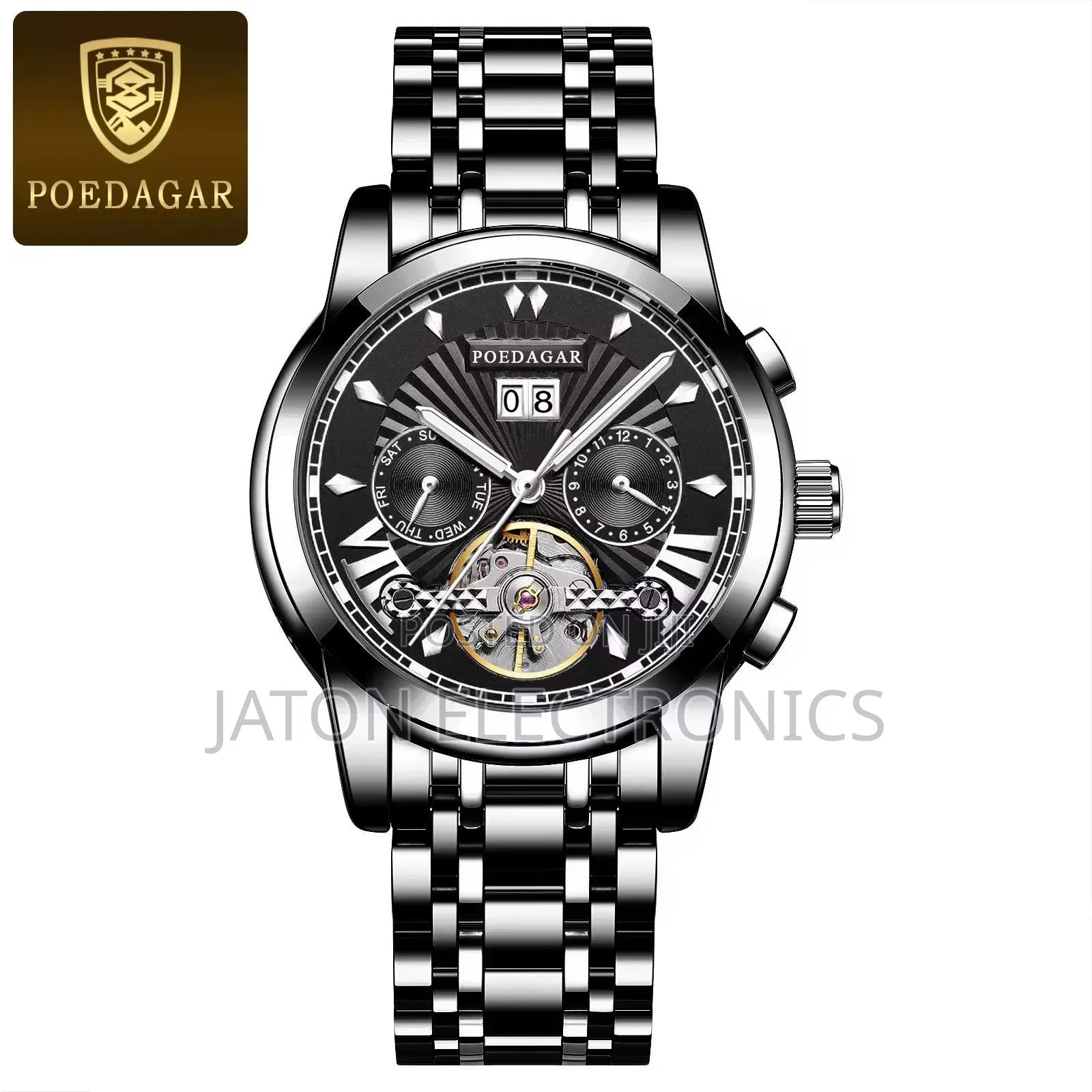 P O E D G a R Automatic Watch New