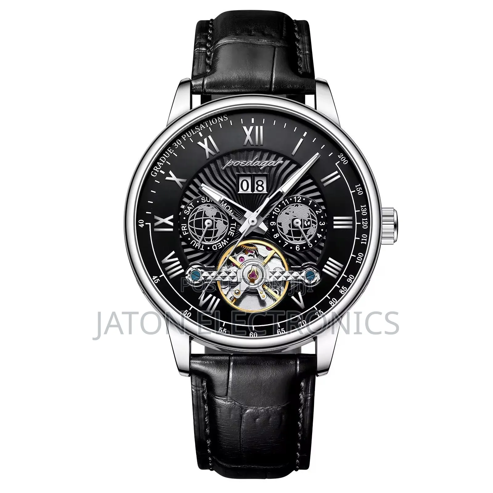 P O E D G a R Automatic Watch New