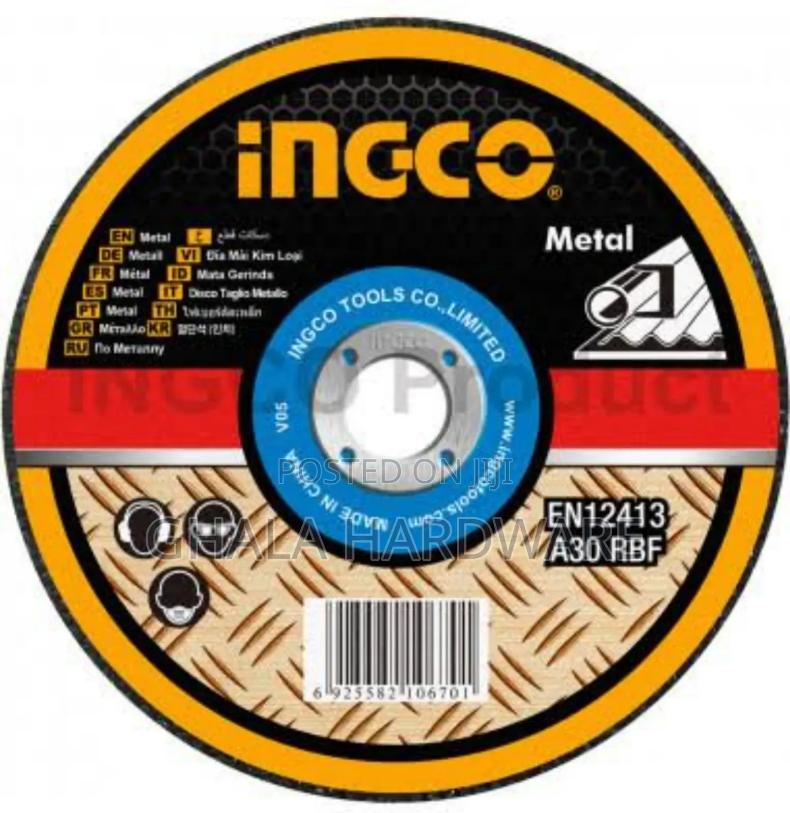 Abrasive Metal Cutting Disk