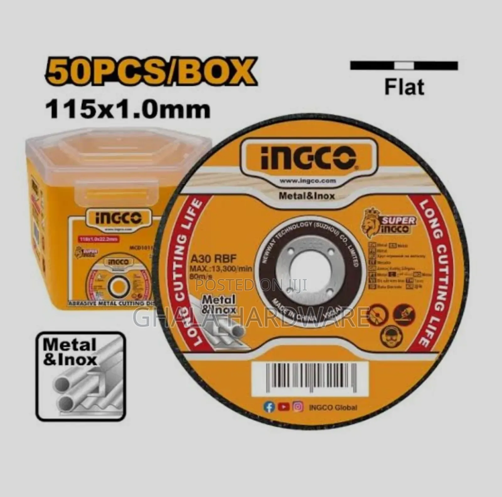 Abrasive Metal Cutting Disk