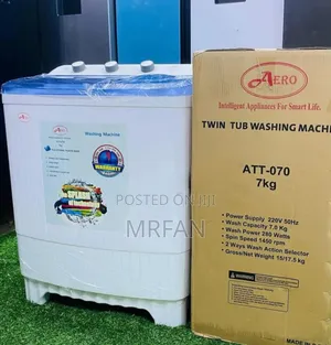 Aero Washing Mashine Semi Automatic Twin Tube* *Kilo 7