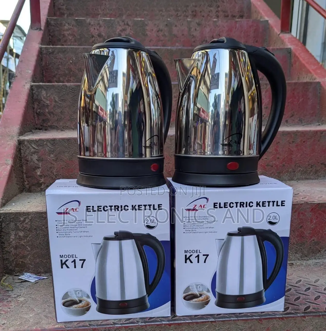 Zac Electric Kettle Ujazo 2.0l Plag Ni Meno 3 Original