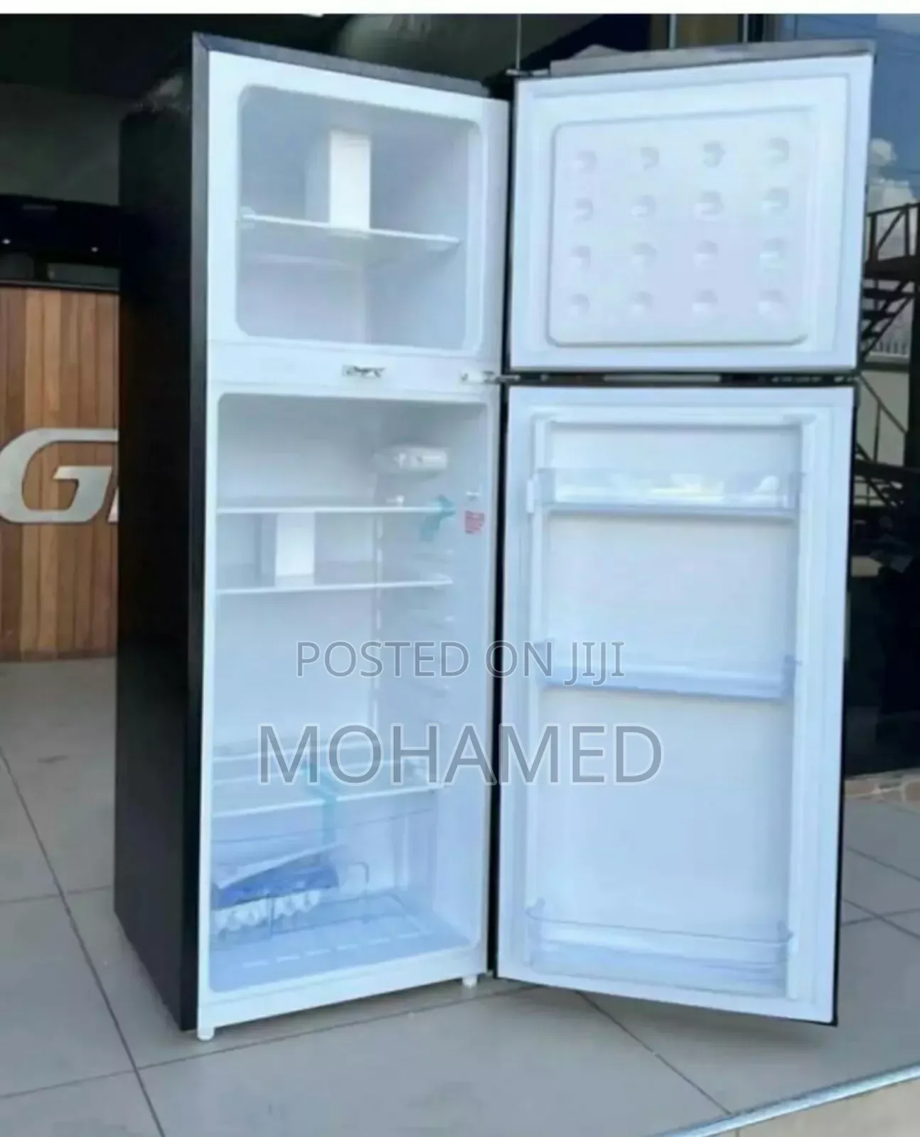 Bruhm Fridge Silver Black 225l