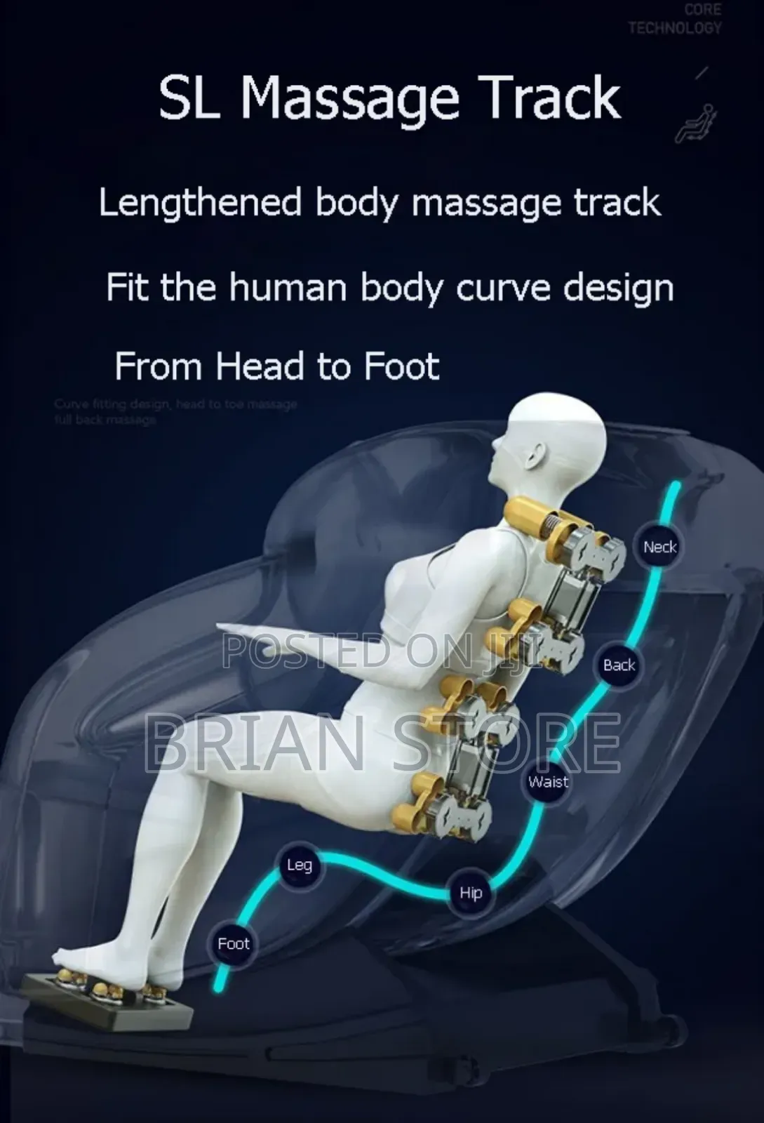 Massaging Chair Lche002-r5a