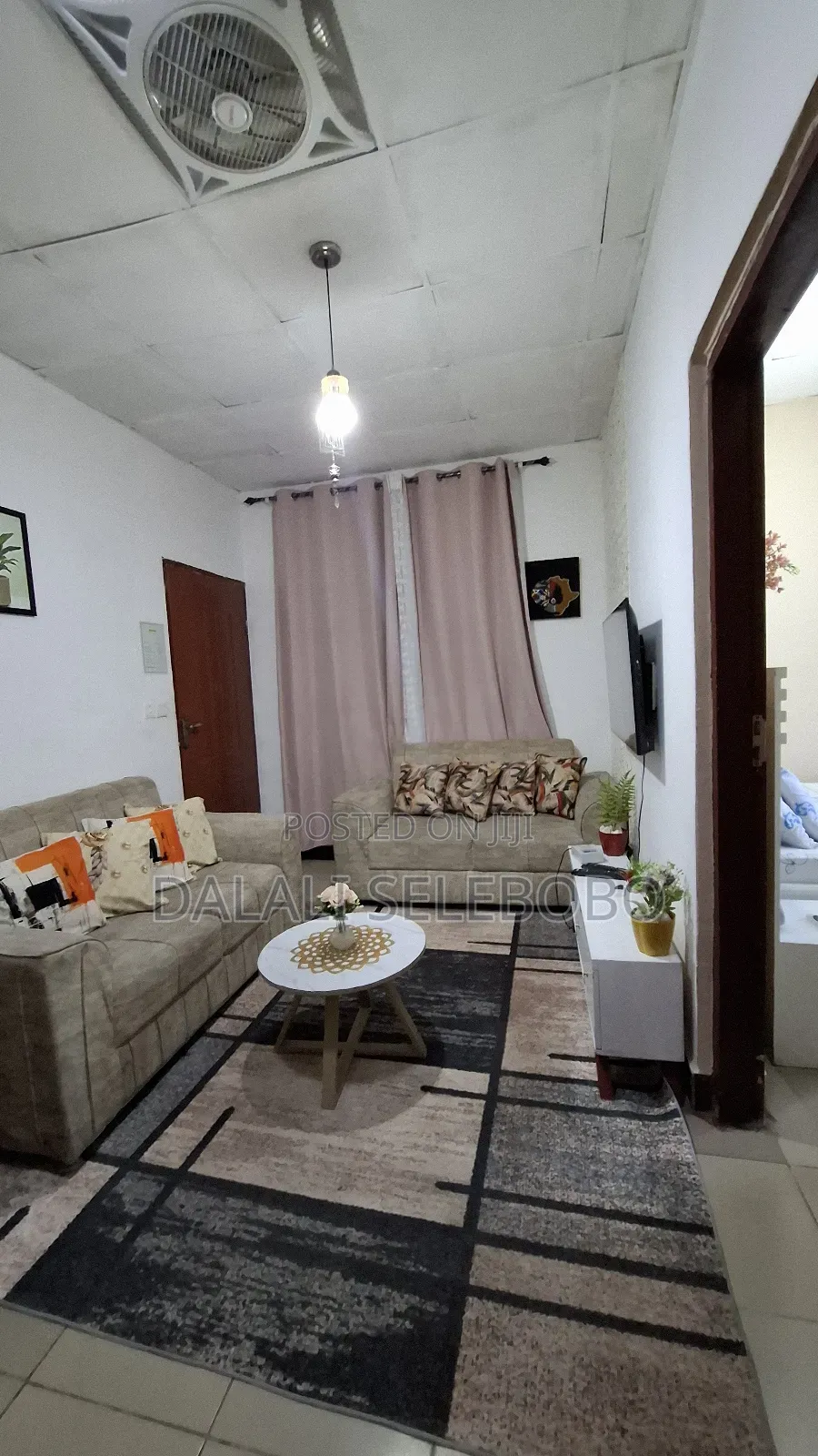 Furnished 1bdrm Apartment in Makumbusho Bus Stop, Kinondoni for rent