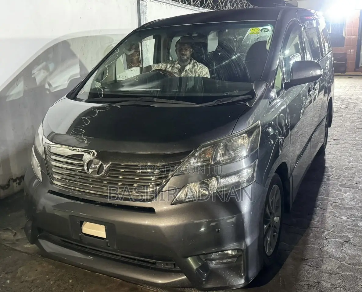 Toyota Vellfire 2010 Gray