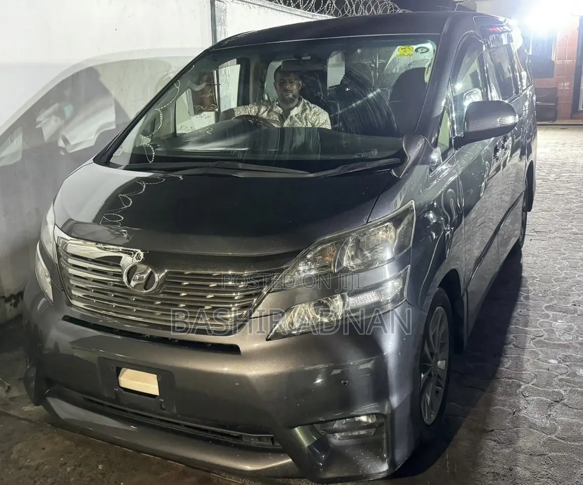 Toyota Vellfire 2010 Gray