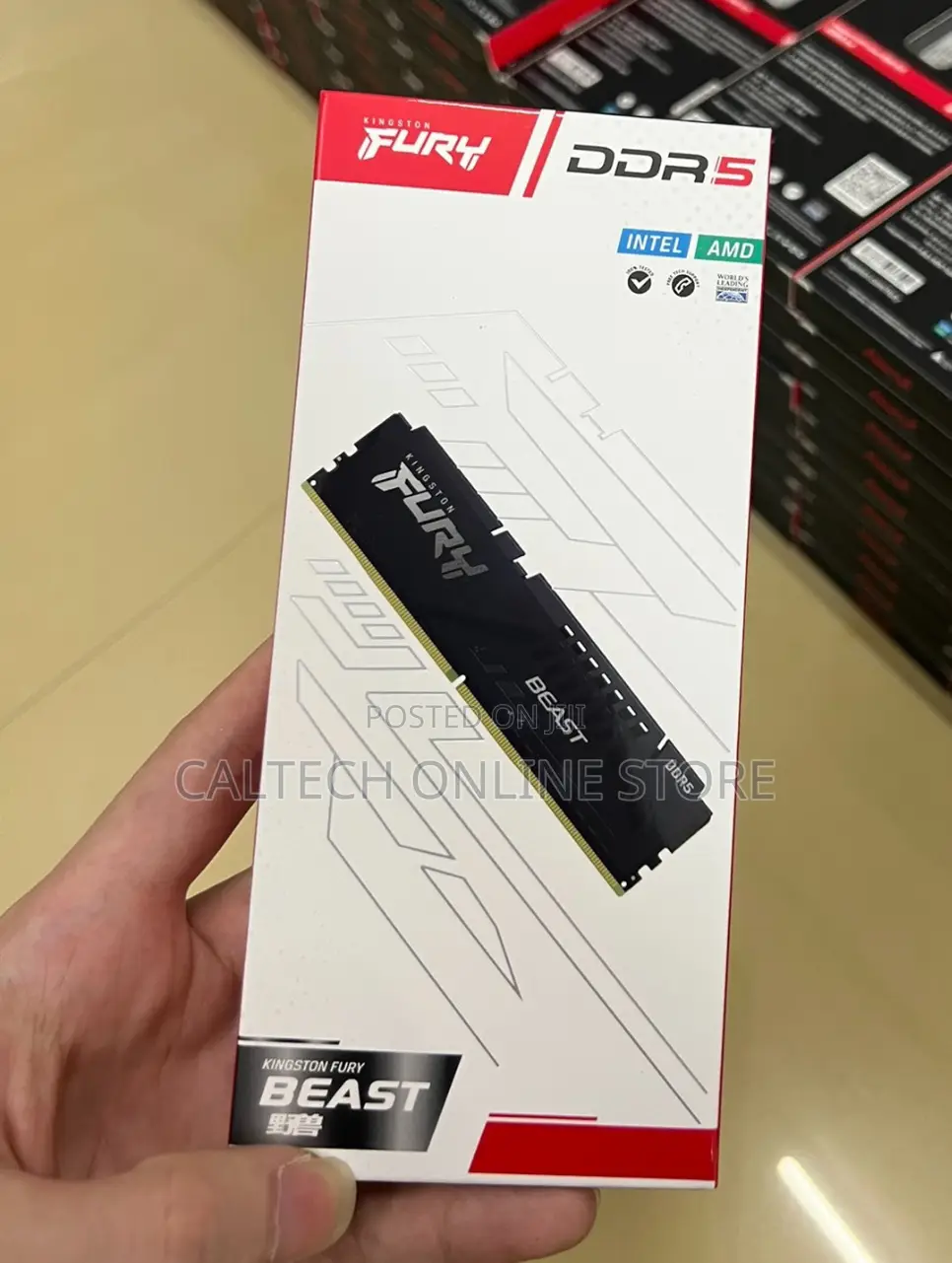 Ddr5 32gb Fury Beast Ram –5600mhz (Desktop Memory)