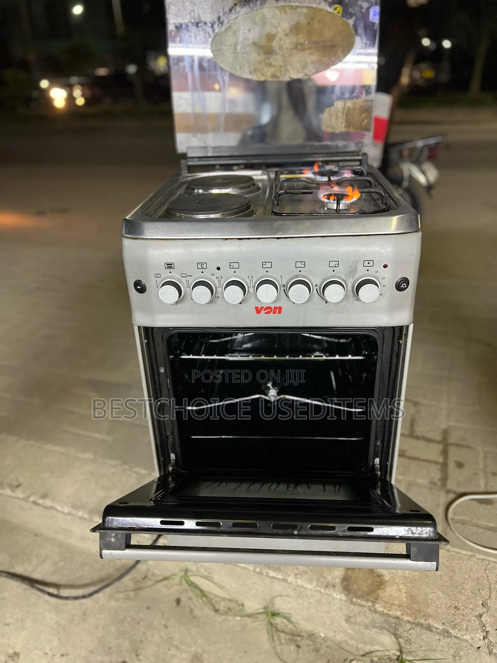 Cooker Gas Plate Mbili Electricity Plate Mbili Oven Umem