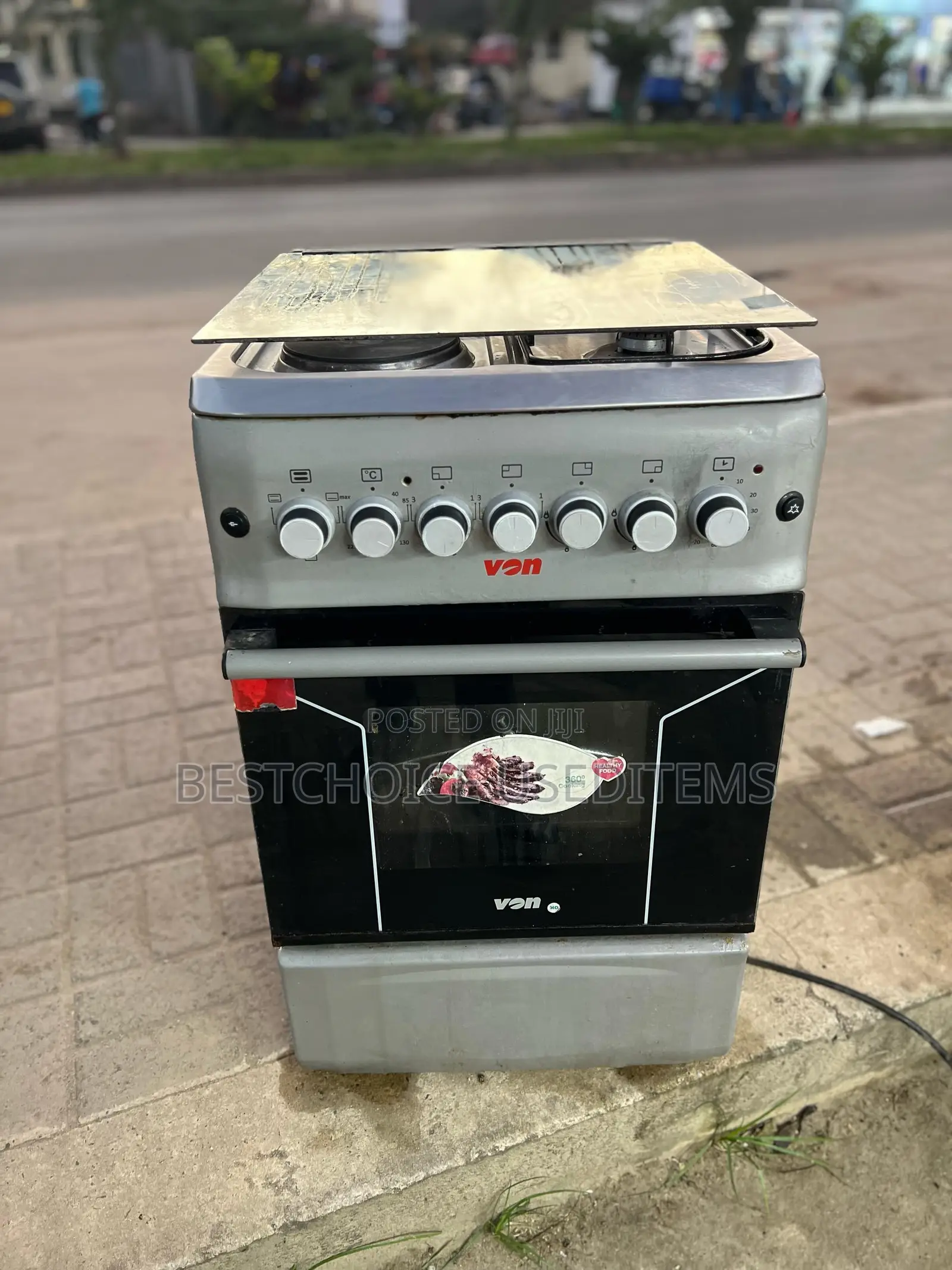 Cooker Gas Plate Mbili Electricity Plate Mbili Oven Umem