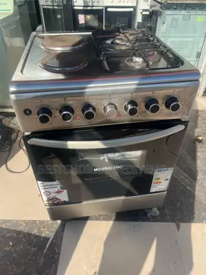 Cooker Plate Mbili Gas Mbili Umeme Oven Umeme Used Clean