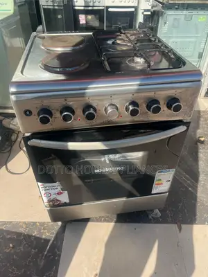 Cooker Plate Mbili Gas Mbili Umeme Oven Umeme Used Clean