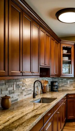 Hard Wood Kitchen Cabinets