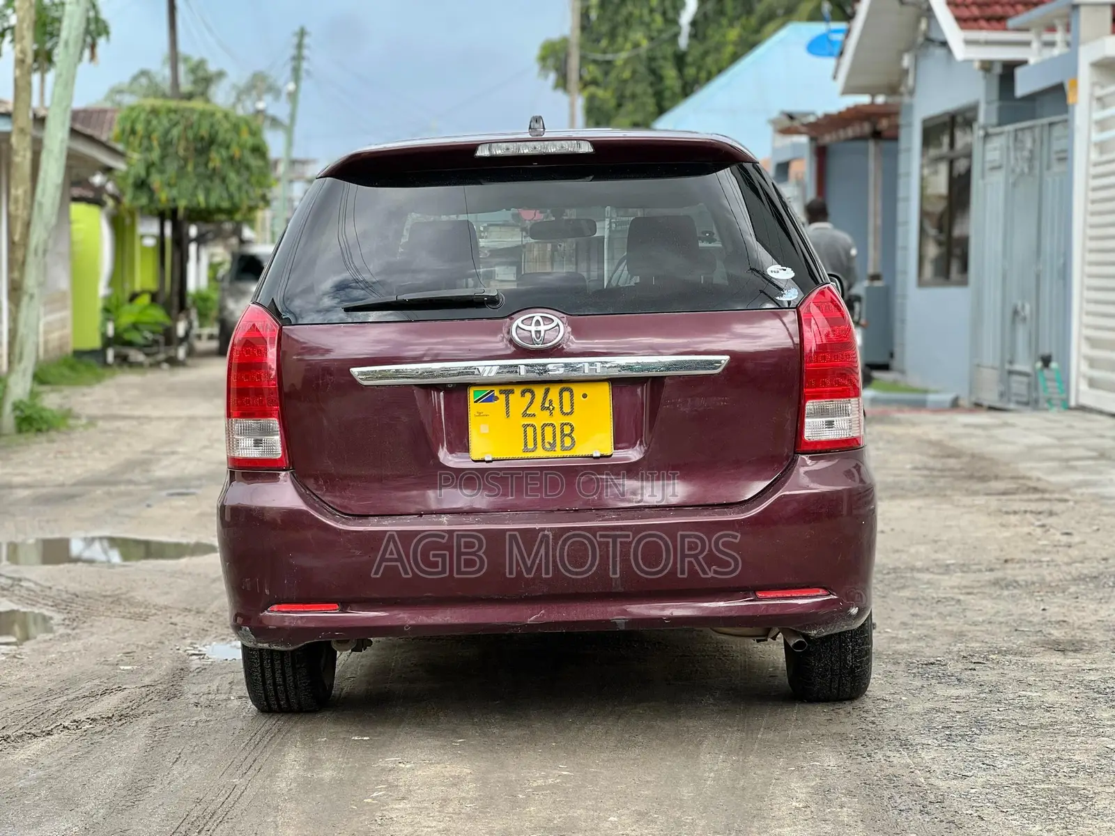 Toyota Wish 2006 Burgundy