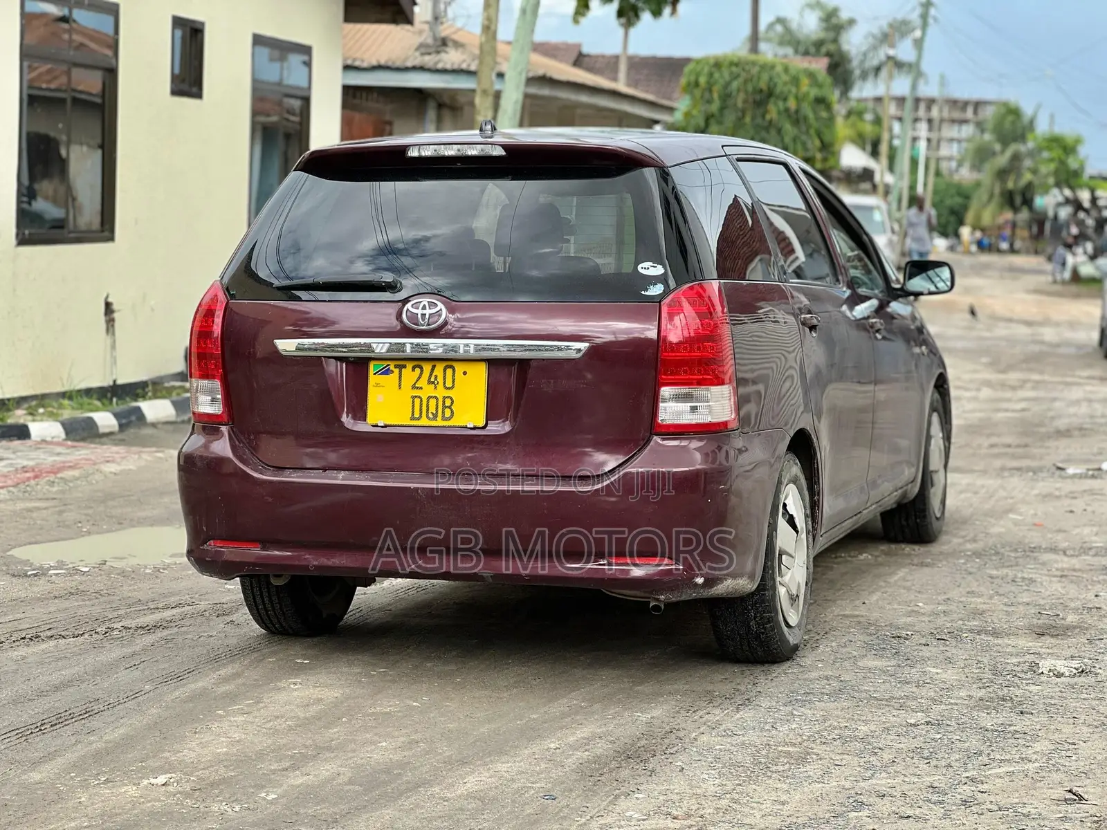 Toyota Wish 2006 Burgundy