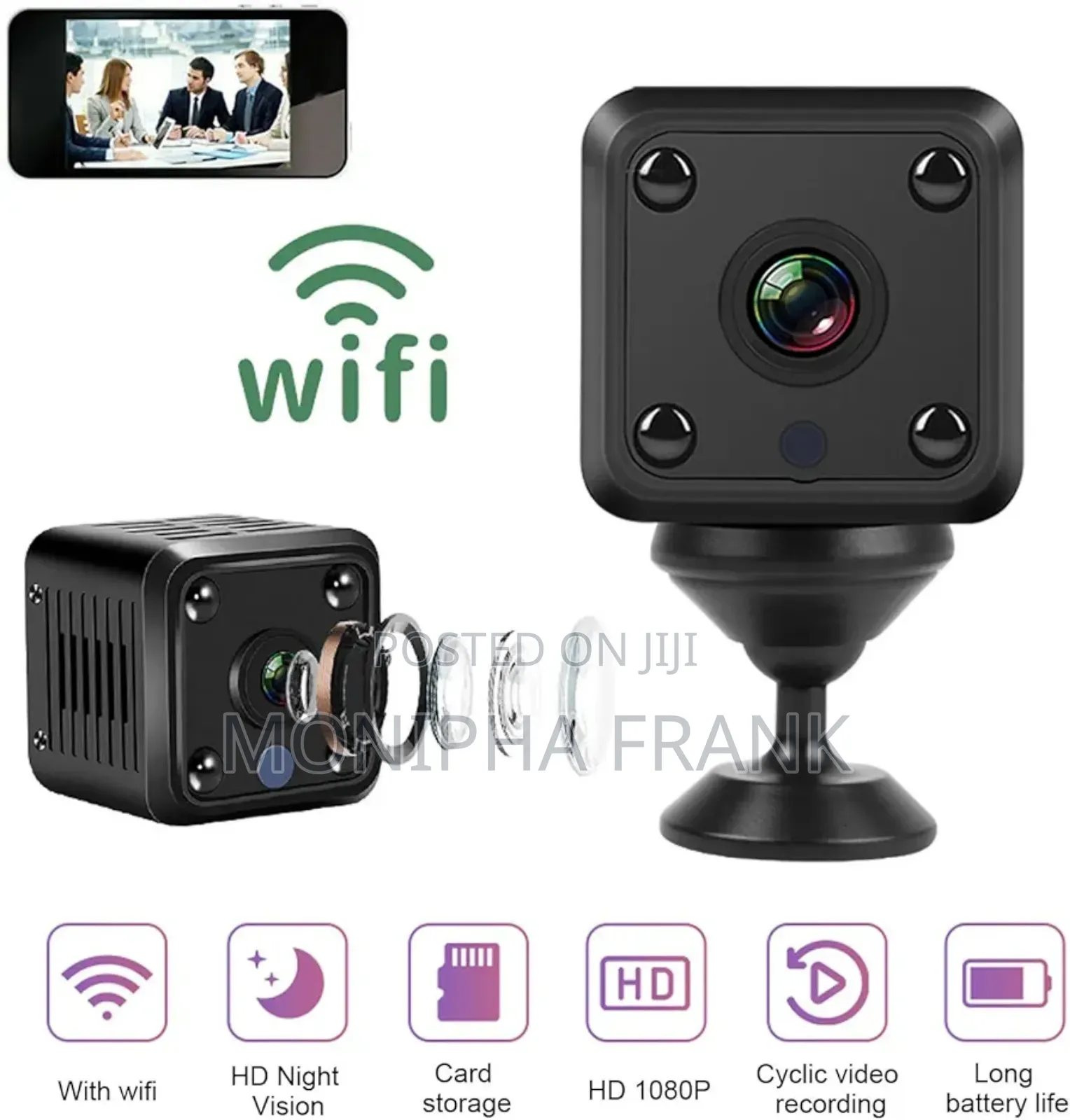 Black Spy Camera Inakaa Na Charge Mpaka Siku 5