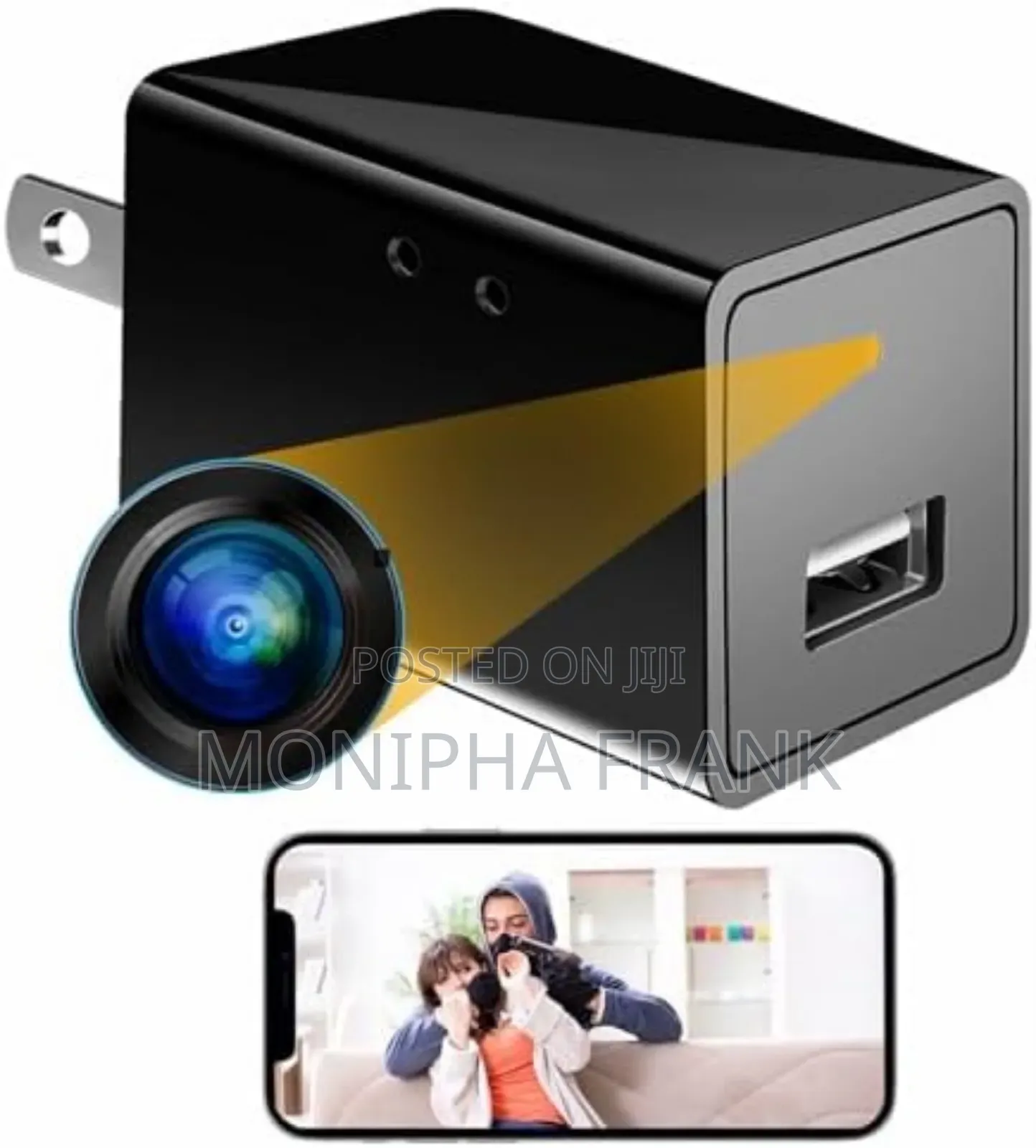 Spy Charger Security Camera Charge LKN Ina Camera Ndani Yake