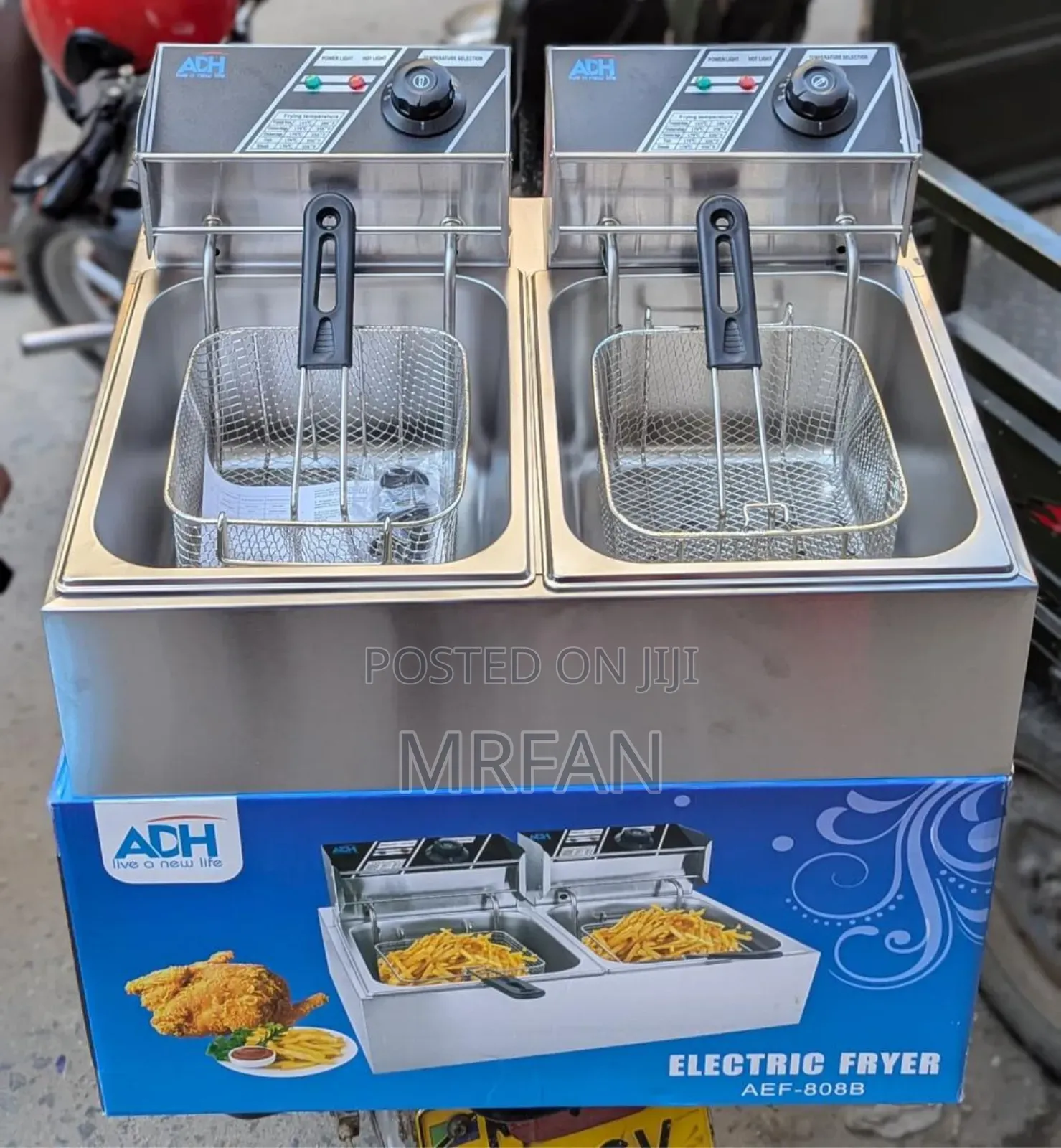 *Adh Deep Fryer 12l Jico La Chpsi