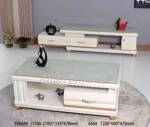 Full Set Tv Showcase Na Coffee Table Zenye Rangi Nzuri