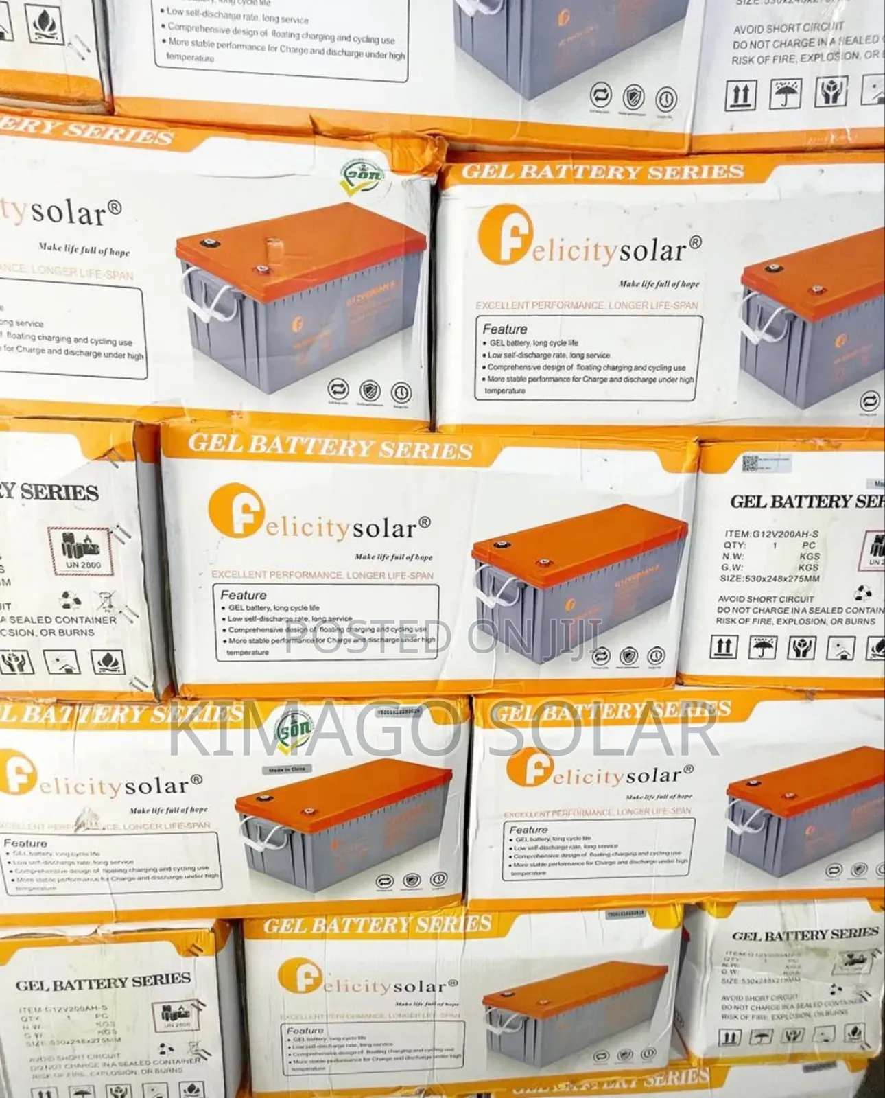 Leo Unabeba Battery Ya Felicity 200ah 12v Kwa 639,999 Tu