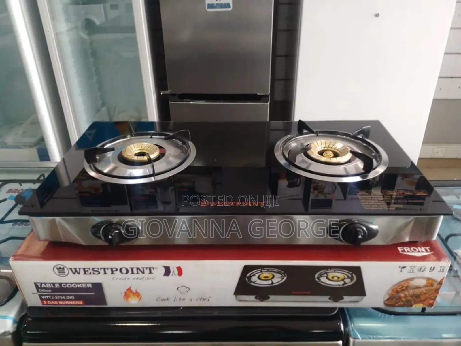 Gas Stove With 2 Burners
