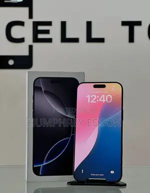 New Apple iPhone 16 Pro Max 256 GB Black