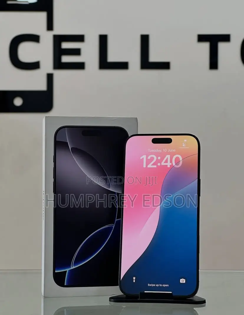 New Apple iPhone 16 Pro Max 256 GB Black