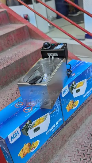 Photo - Adh Electric Deep Fryer 4l Inatumia Umeme(Ya Kukaangia Vitu)