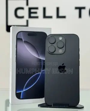 New Apple iPhone 16 Pro Max 256 GB Black