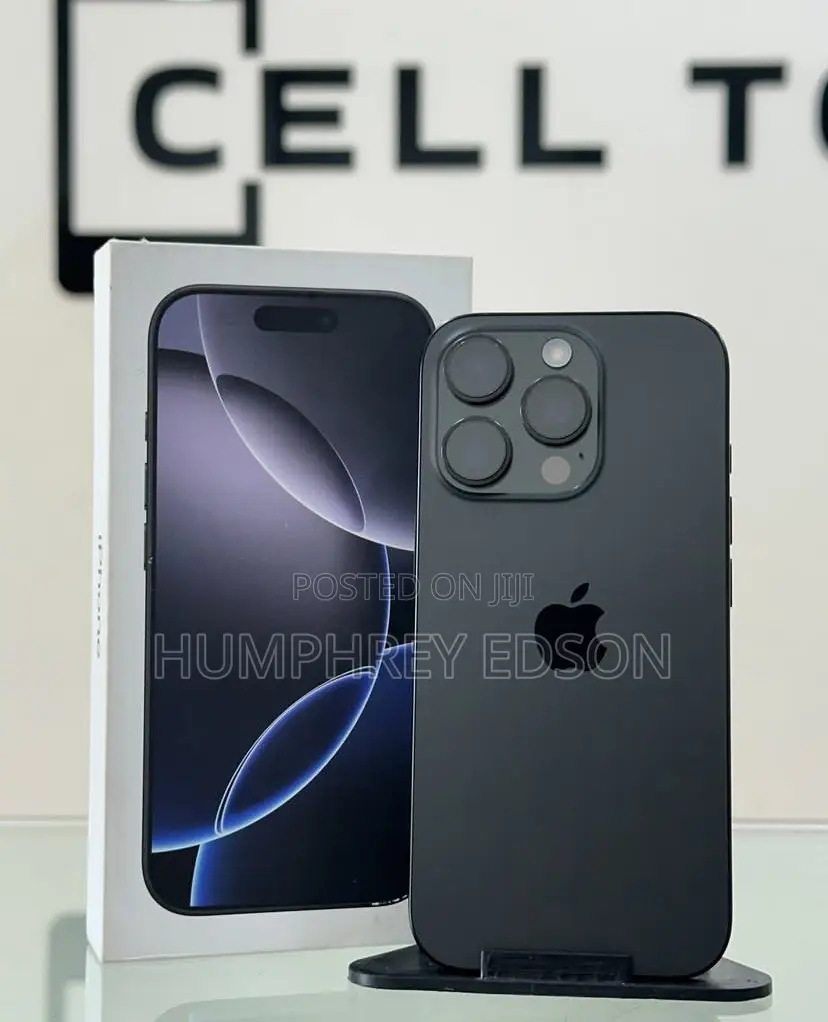 New Apple iPhone 16 Pro Max 256 GB Black