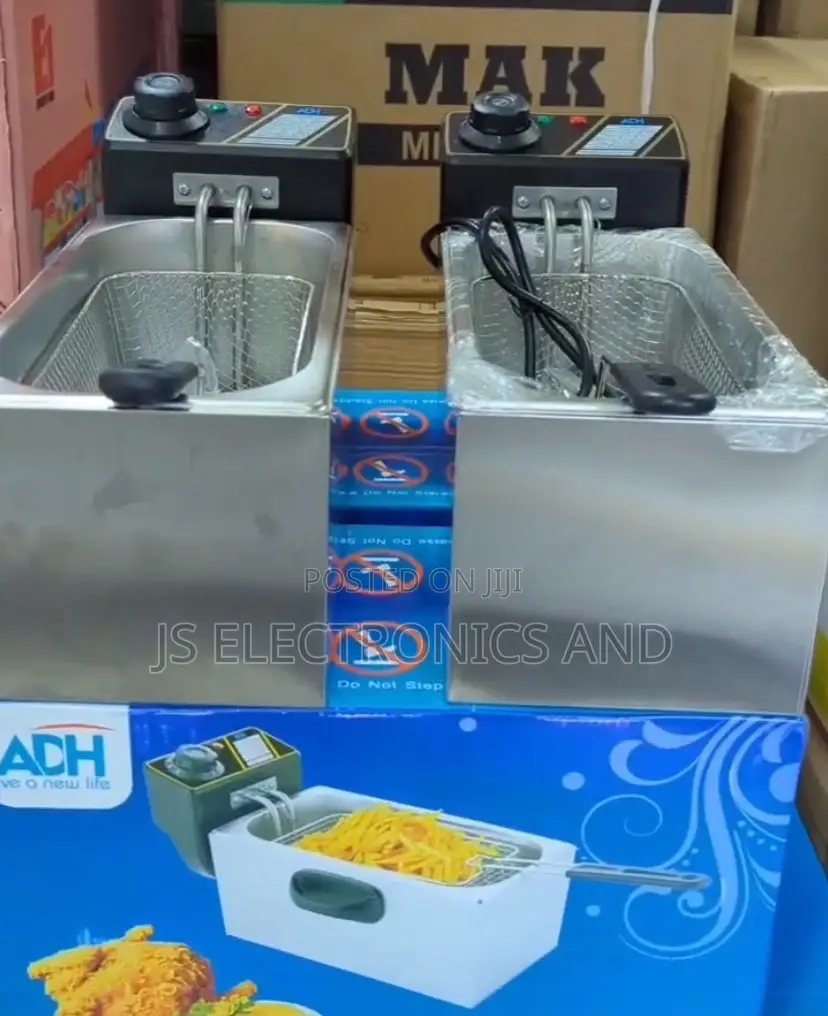 Adh Electric Deep Fryer 8l Inatumia Umeme(Ya Kukaangia Vitu)