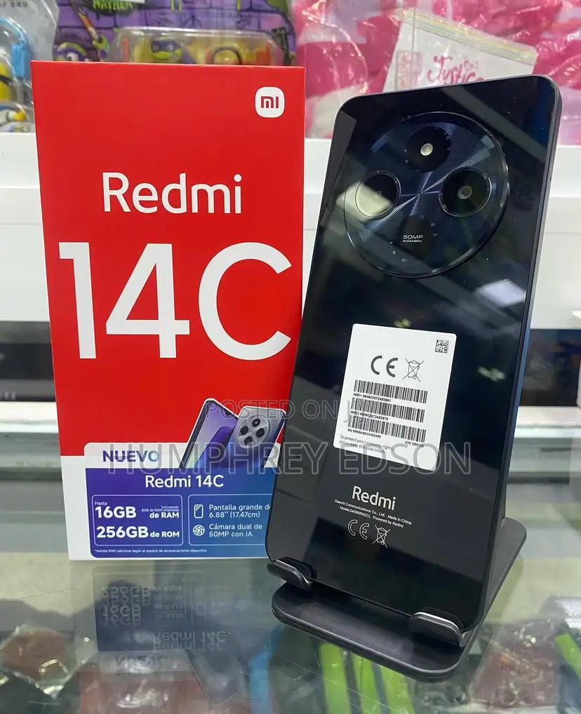 New Xiaomi Redmi 14C 256 GB Black