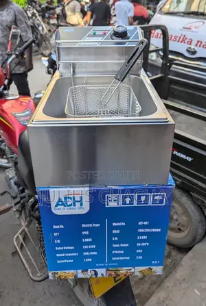 Photo - Adh Electric Deep Fryer 6l Inatumia Umeme(Ya Kukaangia Vitu