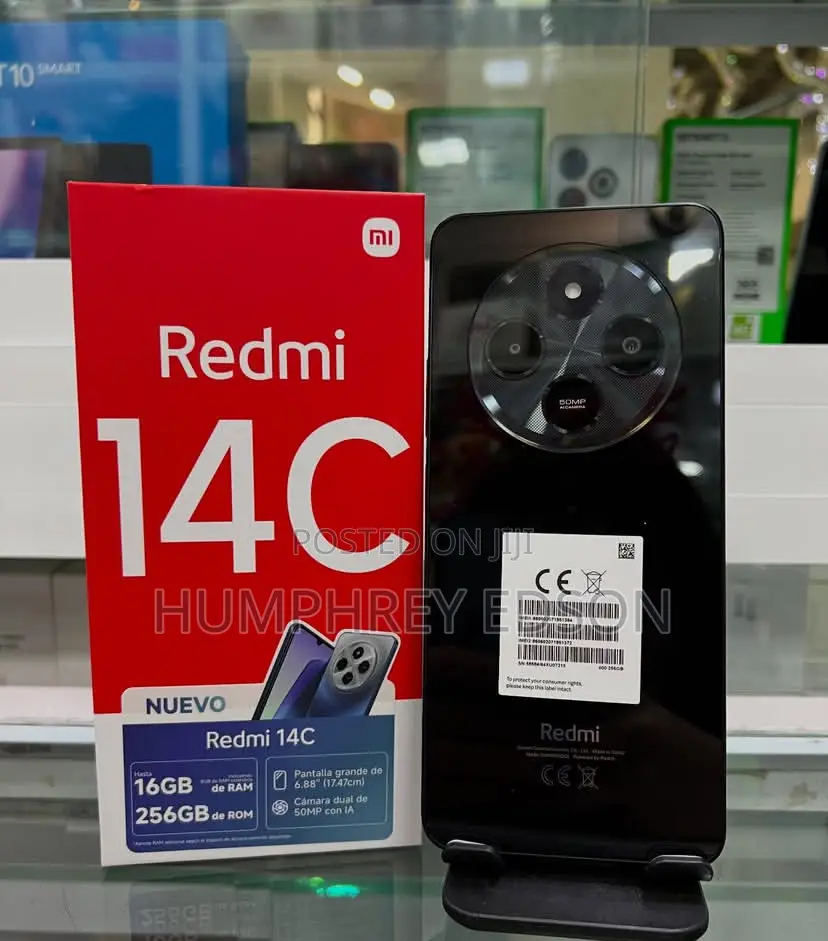 New Xiaomi Redmi 14C 256 GB Black