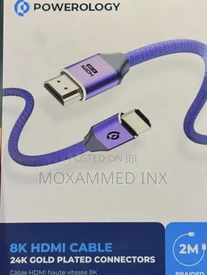 Powerology Hdmi Cable Gold Plated Connectors