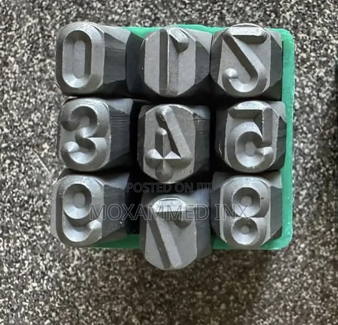 8mm Number Punch Set