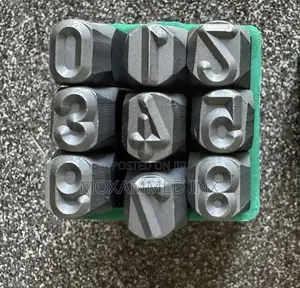 8mm Number Punch Set